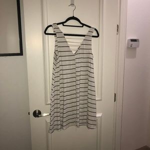 striped tunic dress